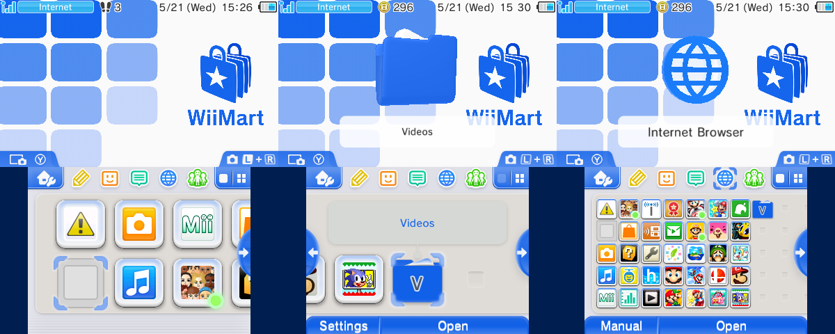 Theme screenshots