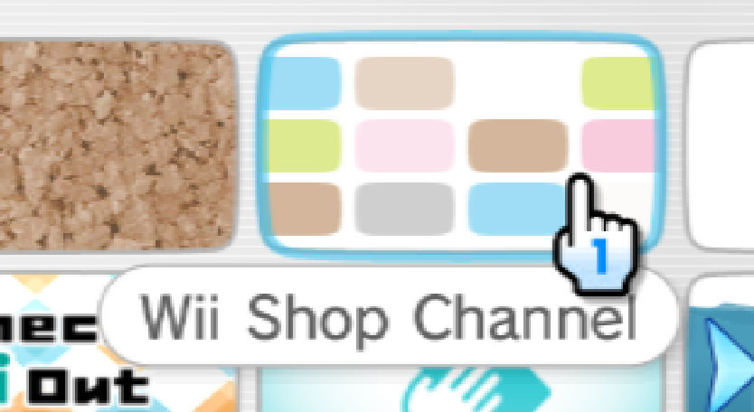 Cursor hovering over the old banner