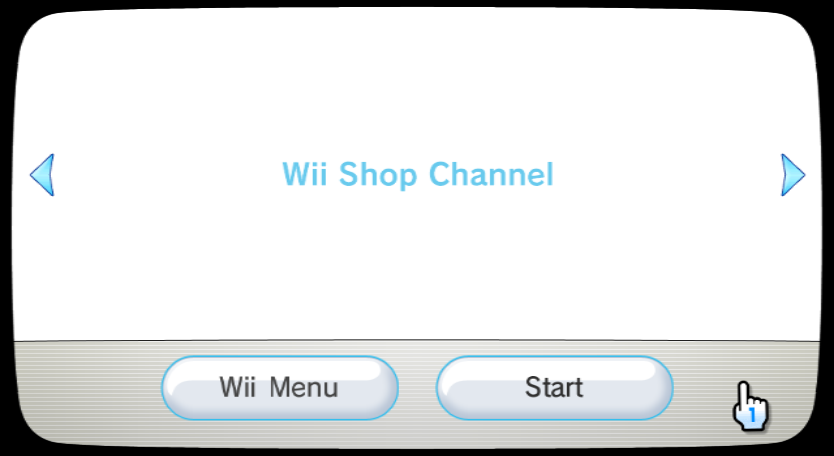 Old banner showing on Wii Menu